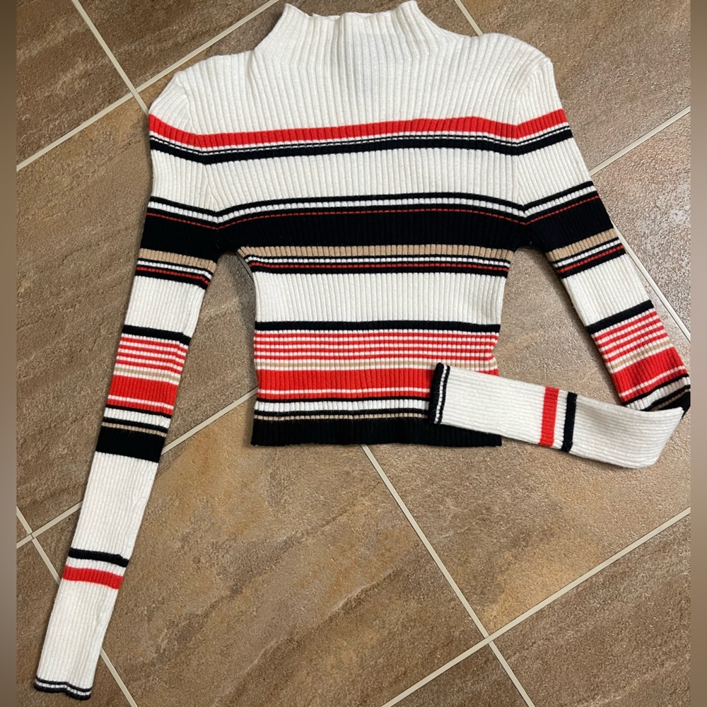 F21 ribbed cropped top